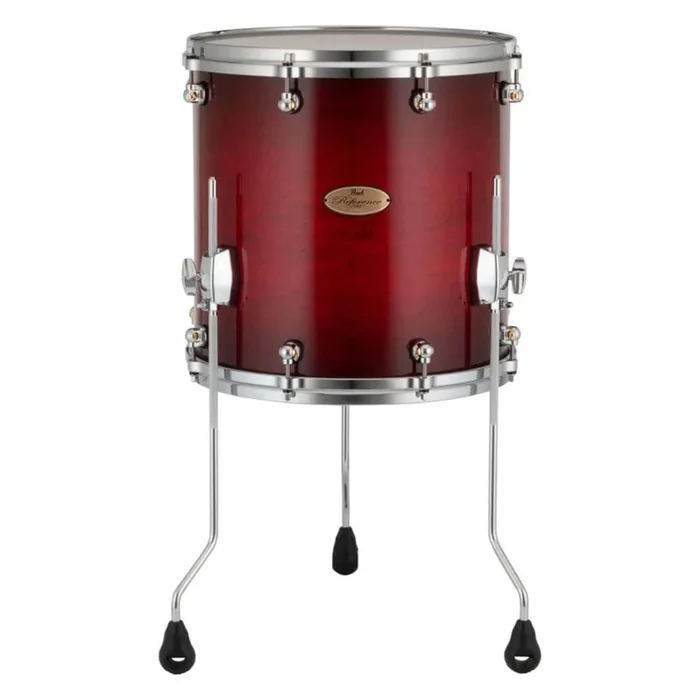 Pearl Reference One Floor Tom 14×14 Deep Redburst
