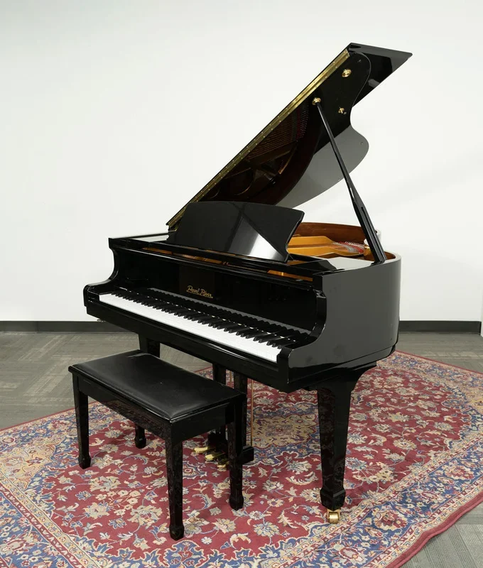 Pearl River 4’8″ GP142 Grand Piano | Polished Ebony | SN: 966463 | Used