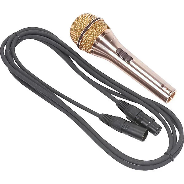 PEAVEY PVI 2G XLR GOLD CARDIOID UNIDIRECTIONAL DYNAMIC VOCAL MICROPHONE
