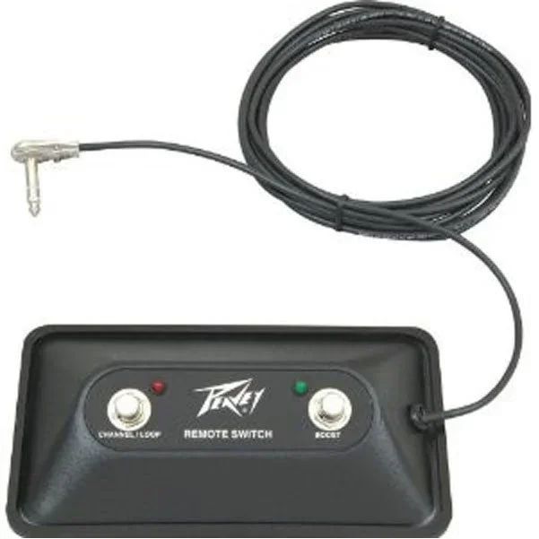 Peavey Two Button Valveking Windsor Footswitch with 15′ Cable
