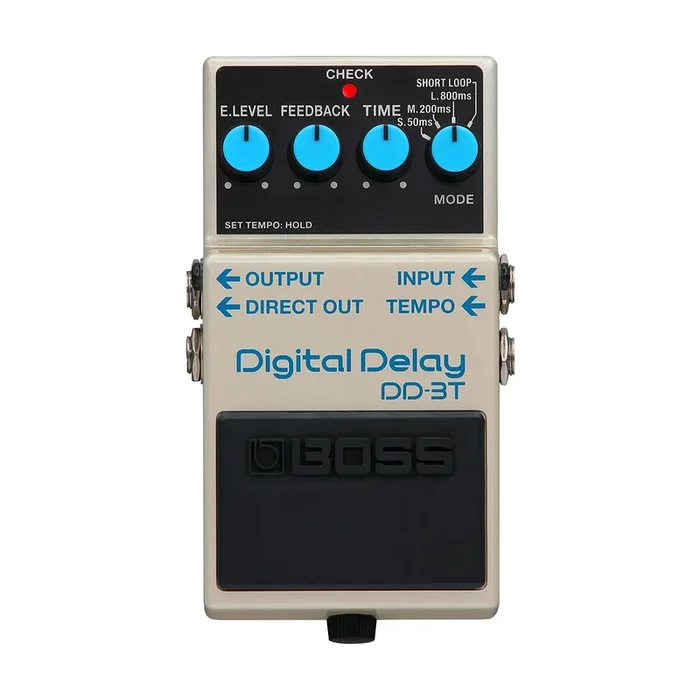 Pedal de Efectos de Retardo Digital Boss DD-3T