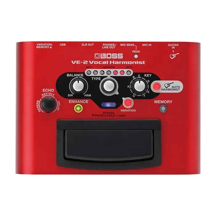 Pedal de efectos múltiples Boss VE-2 Vocal Harmonist