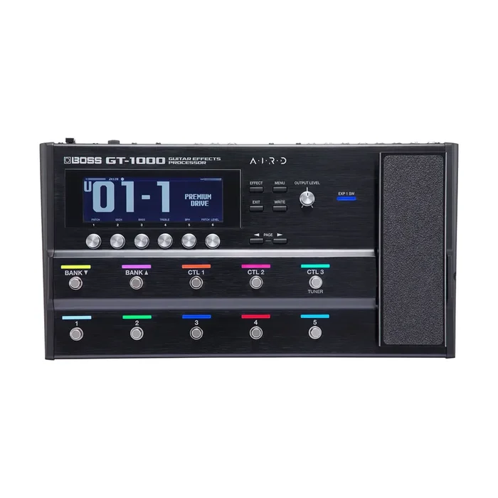 Pedal de efectos múltiples para guitarra Boss GT-1000