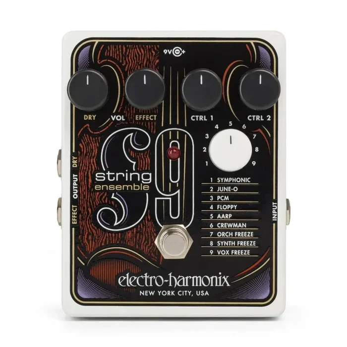 Pédale d’ensemble à cordes Electro-Harmonix STRING9