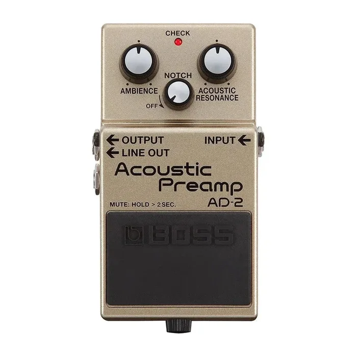 Pédale de préampli acoustique Boss AD-2