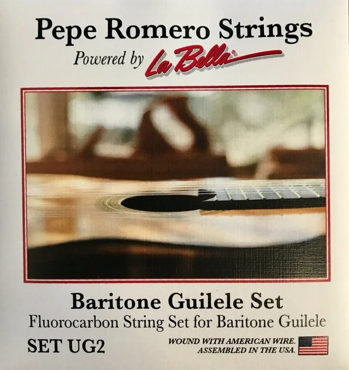 Pepe Romero UG2 Baritone Guilele/Guitalele/Guitarlele Fluorocarbon Set – E to E Tuning