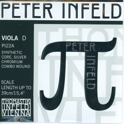 PETER INFELD viola D string, chrome combo wound, by Thomastik-Infeld