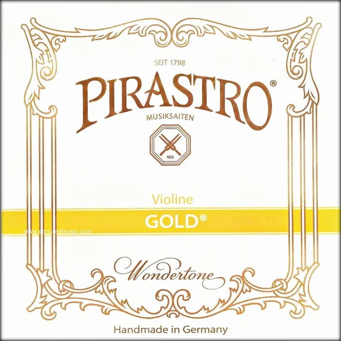 Pirastro Gold Violin Set | Wondertone Gold Label