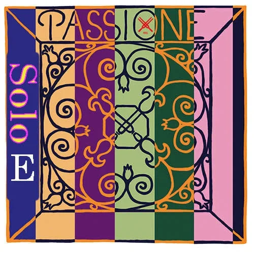 Pirastro PASSIONE SOLO violin E string, silvery steel,