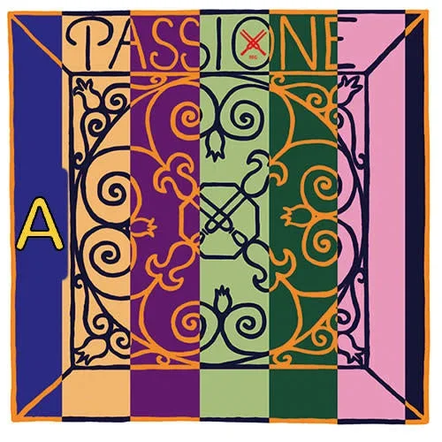 Pirastro PASSIONE violin A string, gut/aluminum, medium, 13-1/2