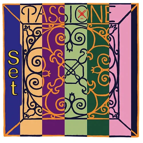 Pirastro PASSIONE violin string set, medium,