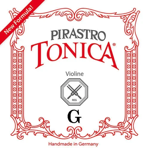 Pirastro TONICA violin G string, silver-wound, medium,