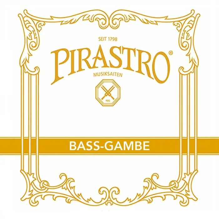 Pirastro Viola da Gamba Tenor C4 String Gut/Copper Aluminum 25.25