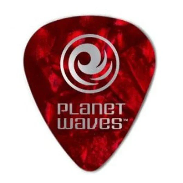 Planet Waves 1CRP2 Red Pearl/Light Guitar Pick – Pack of 10