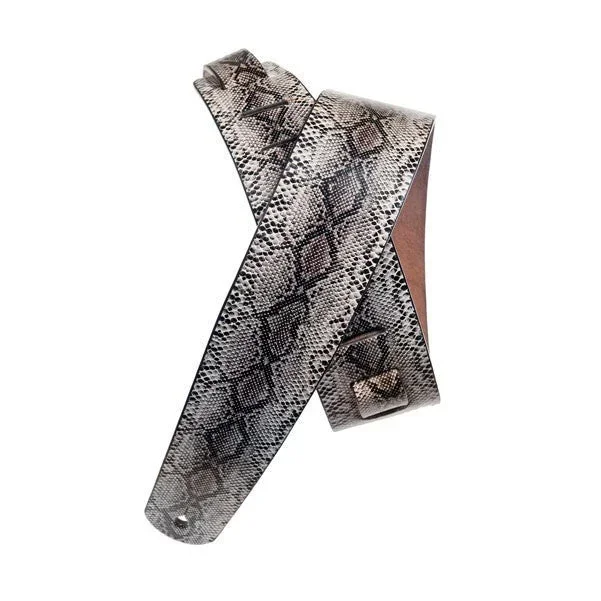 Planet Waves 25SNK01 Leather Guitar Strap, Python