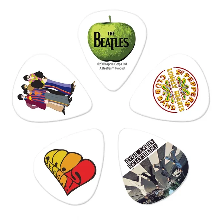 Planet Waves Beatles Guitar Picks, Albums, 10 pack, Heavy