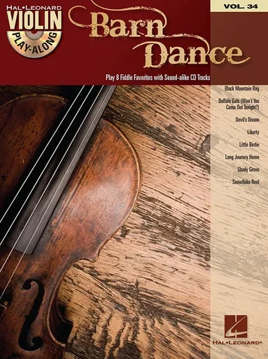 Play-Along Series: Barn Dance – Play 8 Fiddle Favorites with Sound-alike CD Tracks