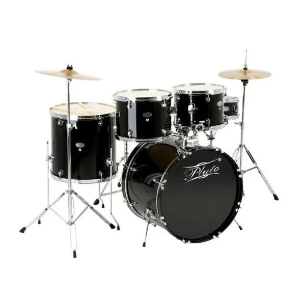 Pluto 5-Piece Drum Kit With Hardware and Cymbals