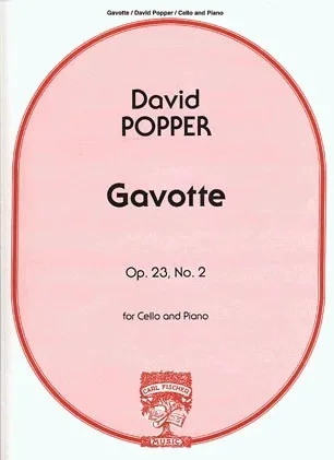 Popper, David: Gavotte Op.23 No.2 (Cello & Piano)