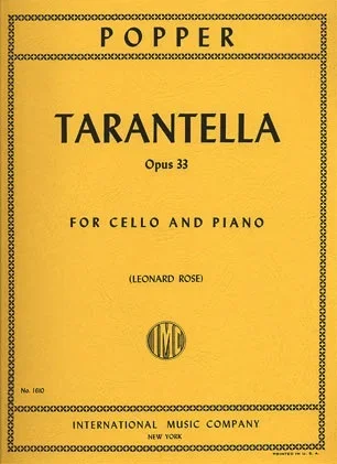 Popper (Rose): Tarantella, Op.33 (cello & piano) IMC