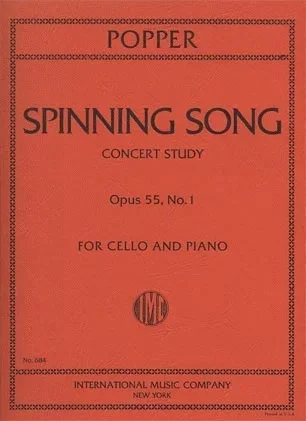 Popper: Spinning Song – Concert Study No.1, Op.55 (cello & piano)