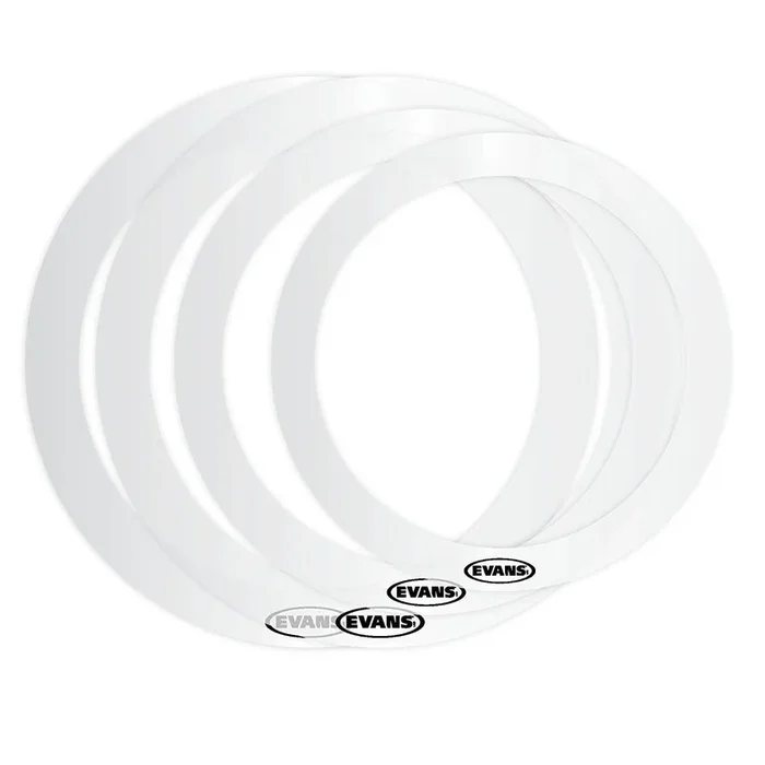 Pre Owned Evans E-Ring Pack, Fusion 10″, 12″, and Two 14″ Rings | Used