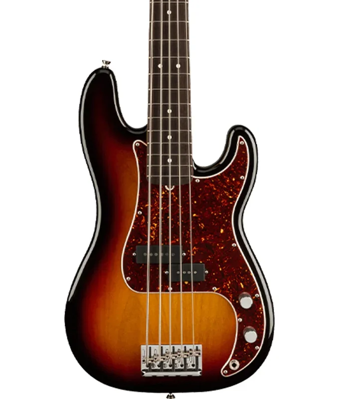 Pre-Owned Fender American Professional II Precision Bass V, Rosewood Fingerboard – 3-Color Sunburst | Used
