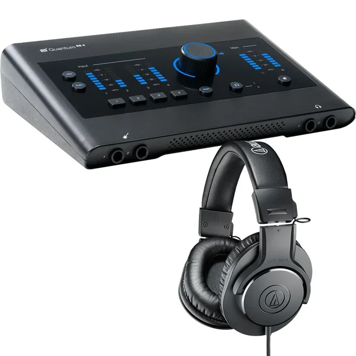 PreSonus Quantum ES 4 4in/4out USB-C Audio Interface STUDIO KIT