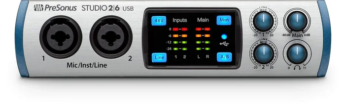PreSonus Studio 2|6 USB 2.0 Audio Interface