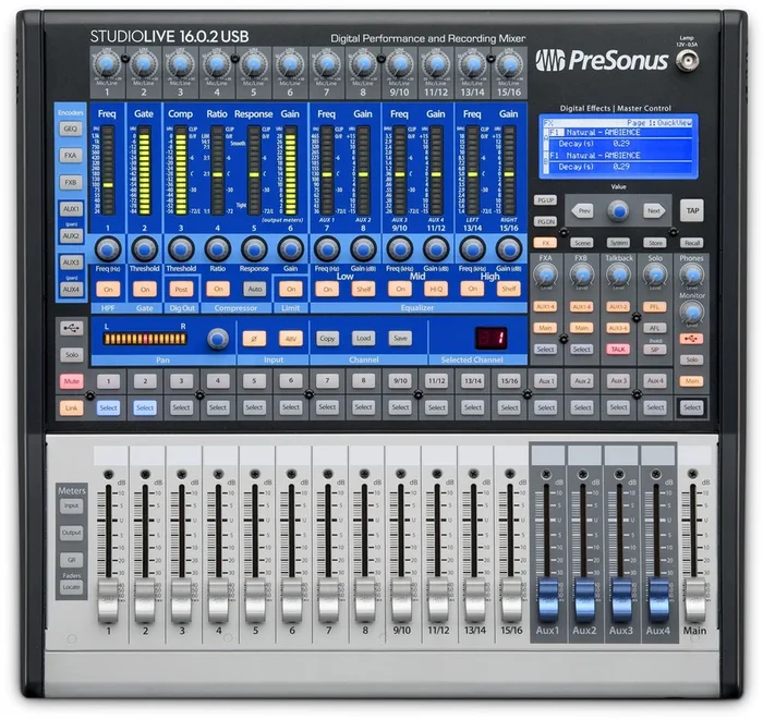 PreSonus StudioLive 16.0.2 USB 16×2 Performance and Recording Digital Mixer