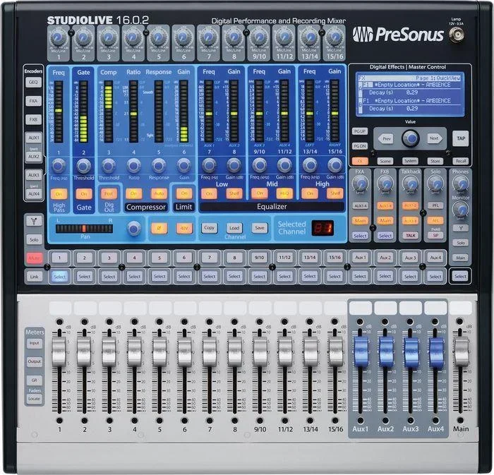 Presonus StudioLive 16.0.2USB 16-Channel Performance and Recording Digital Mixer