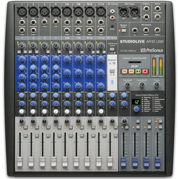 Presonus StudioLive AR12 USB Mixer