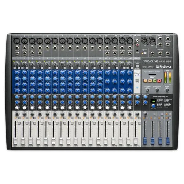 Presonus StudioLive AR22 USB 22-channel Hybrid Performance and Recording Mixer