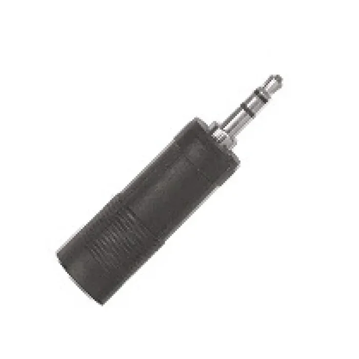 Proel AT120 ABS Adapter 6.3mm Stereo Jack Female Socket To 3.5mm Stereo Jack Male Plug