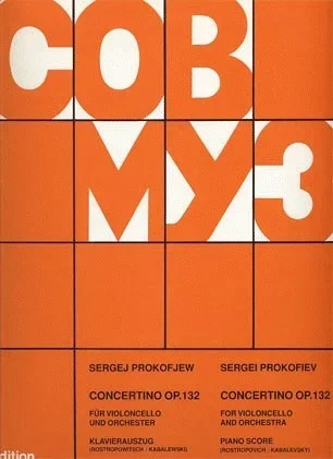 Prokofiev, Sergei: Concertino Op.132 for Cello & Piano