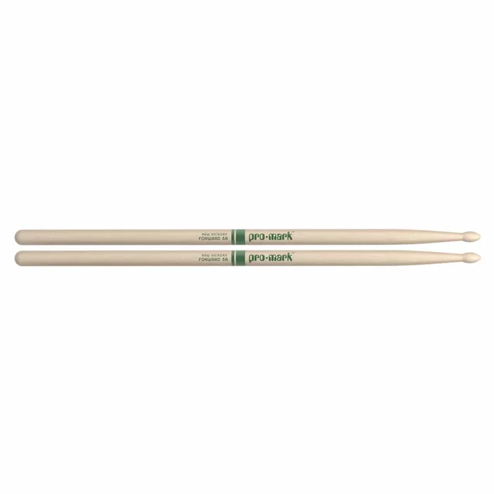 Promark American Hickory 5A Natural Wood Tip Drum Sticks