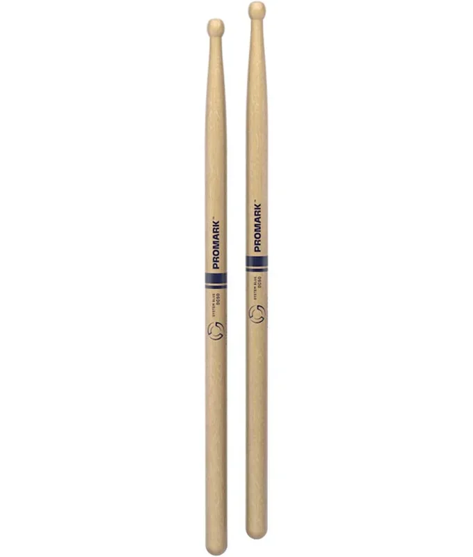 ProMark DC50 System Blue Marching Drumsticks – Lacquered Hickory