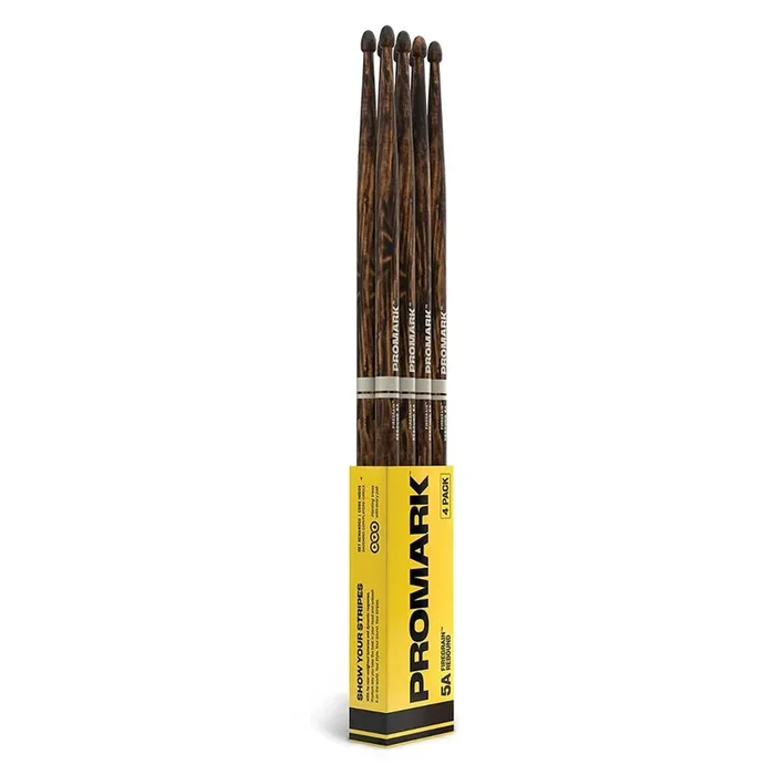 ProMark Rebound 5A FireGrain Drum Sticks – 4pr Bundle