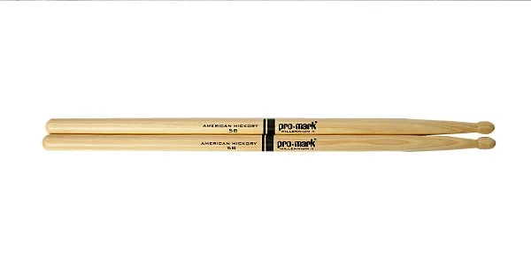 Promark TX5BW 5B Wood Tip Hickory Drumsticks