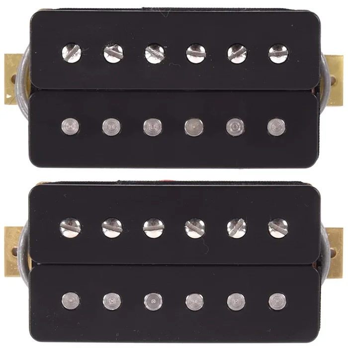 PRS 59/09 Humbucker Set Uncovered Black w/Nickel