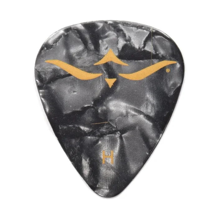 PRS Celluloid Picks Black Pearloid 12-Pack – Heavy
