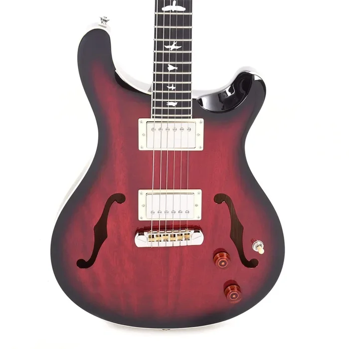 PRS SE Hollowbody Standard Fire Red Burst