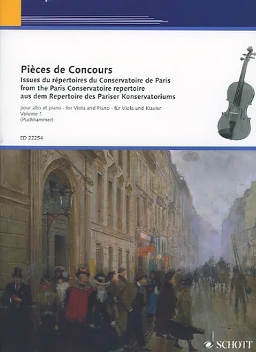 Puchhammer-Sedillot: (Collection) Competition Pieces, Vol.1 (viola & piano) Schott