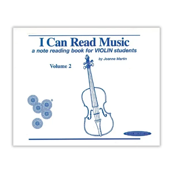 Puedo leer música: Un libro de lectura de notas para estudiantes de violín – Volumen 2