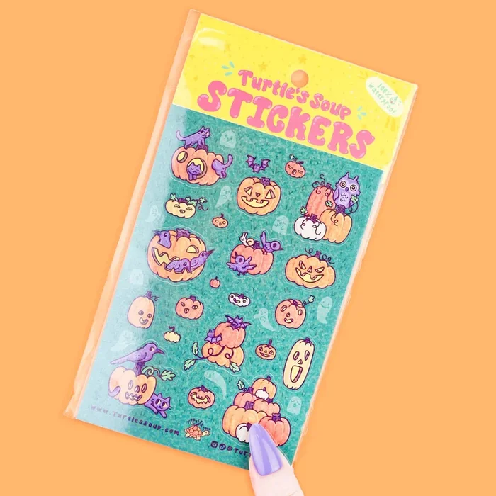 pumpkin patch sticker sheet