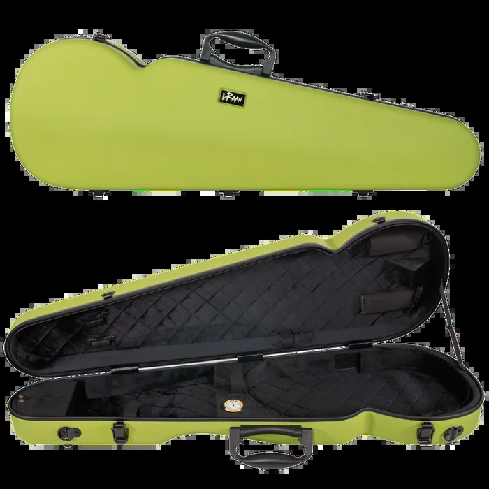 RAAN Shaped Violin Case Matcha Green 1/4-1/2