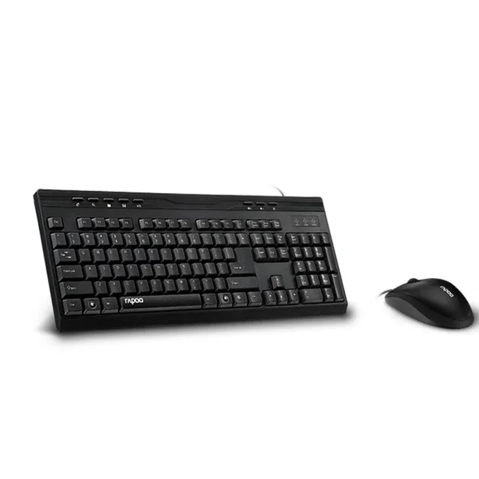 Rapoo NX1710 1000 DPI Wired Mouse & Keyboard Combo