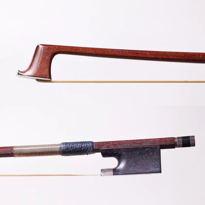 Raymundo Almeida Silver Mounted Viola Bow