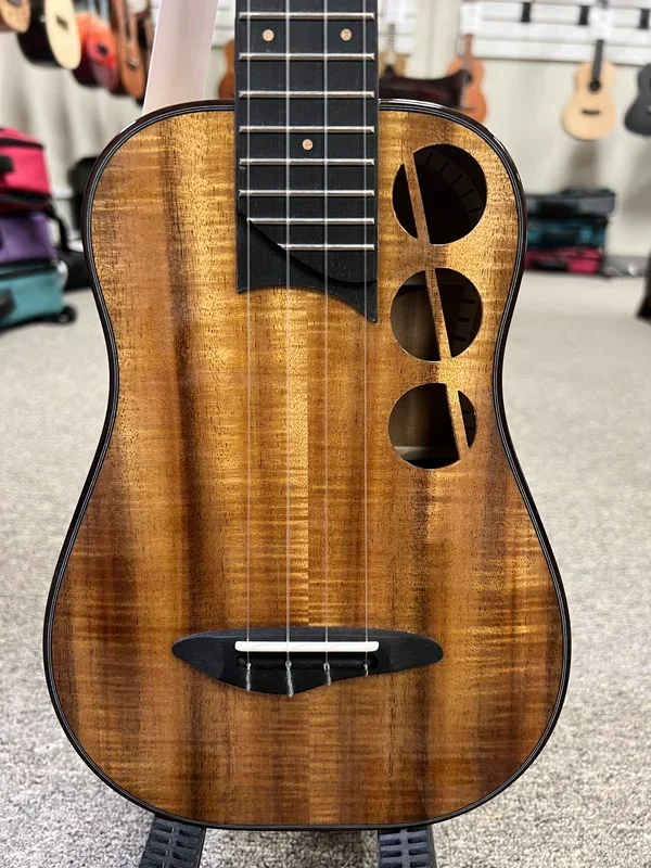 Rebel Neri Solid Acacia Concert Ukulele w/Case #2 – Limited Edition