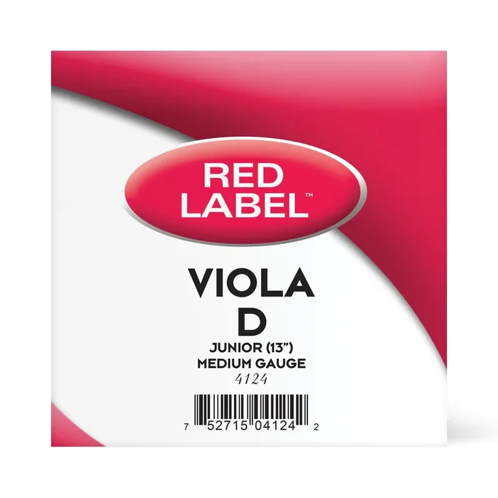 Red Label Viola D Single String 13″ JR